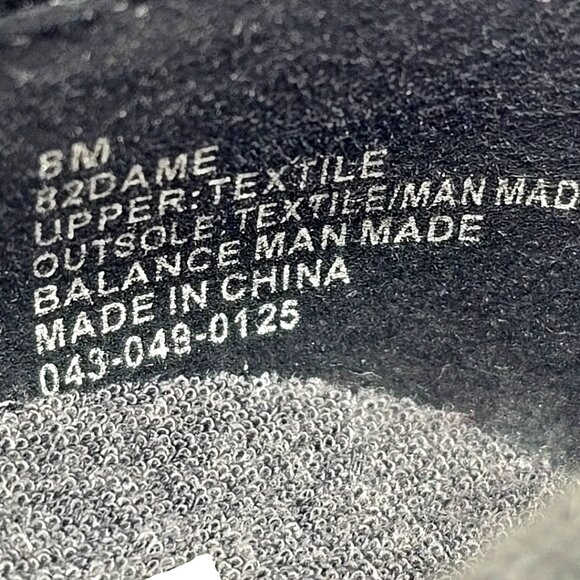 Aerosoles Dame Black Knit Fabric Slip on Flats Women's Size 8M - Picture 12 of 12